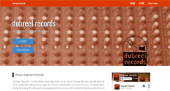 Desktop Screenshot of dubreel-records.com