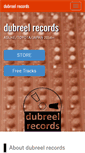 Mobile Screenshot of dubreel-records.com